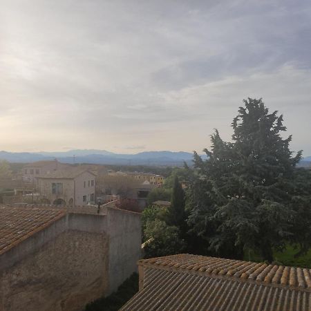 Piso en pueblo pequeño tranquilo y acogedor Apartamento Gerona Exterior foto
